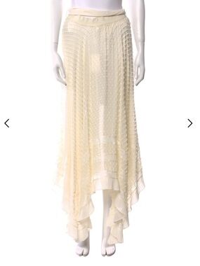 Zimmerman Silk Long Skirt